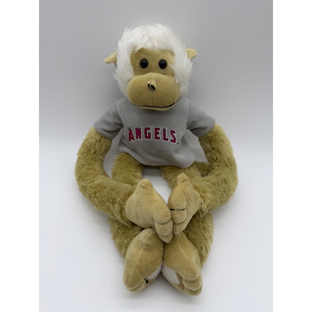 FOCO Los Angeles Angels Shohei Ohtani #17 Rally Monkey Plush Toy Grey Jersey